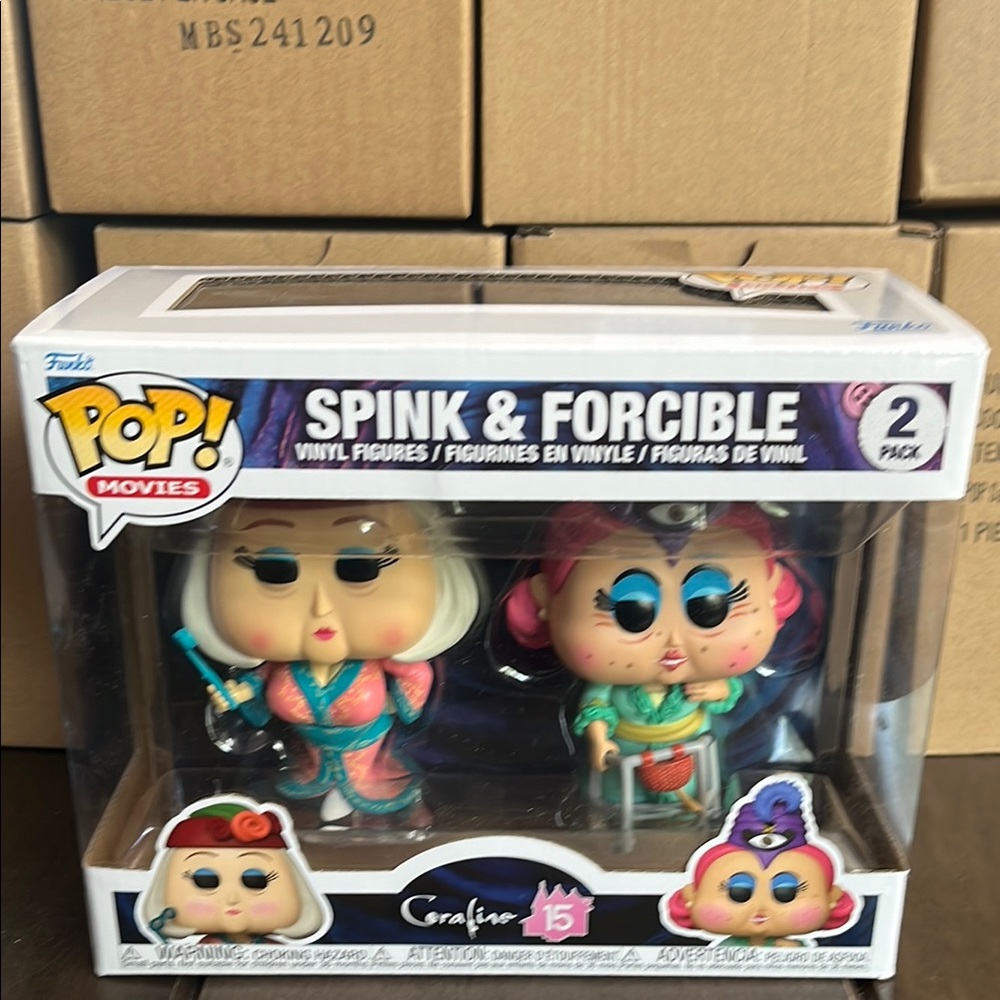 COPY - Funko Pop Spink & Forcible Vinyl Figures